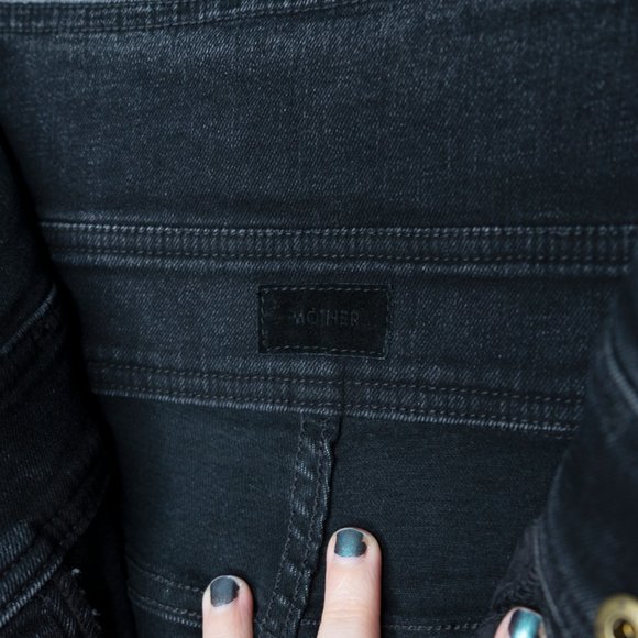 Mother The Swooner Exposed Snap Ankle Skinny I34 - Picture 9 of 13